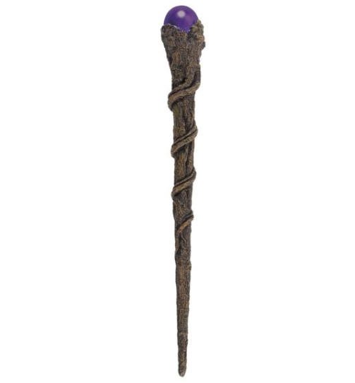 Wand With Purple Gem - Wands - darkwolfgothic